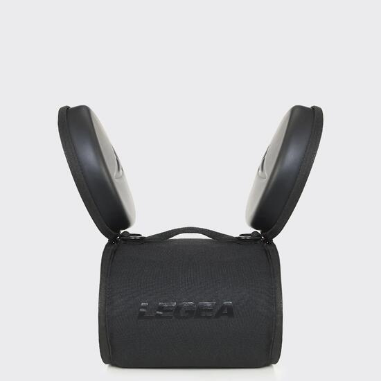 Sac de sport avec bandoulière VELAM noir 17 x 25 cm