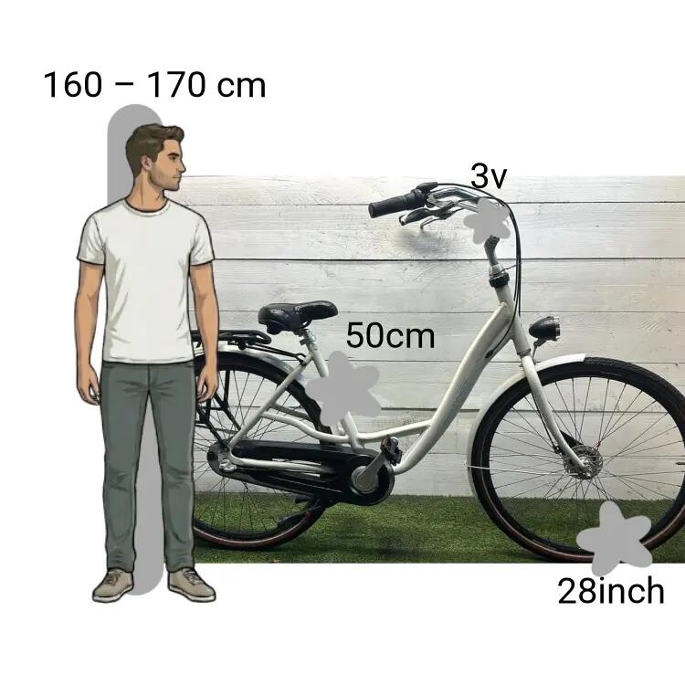 Bicicleta usada Instinct Moederfiets 2/4