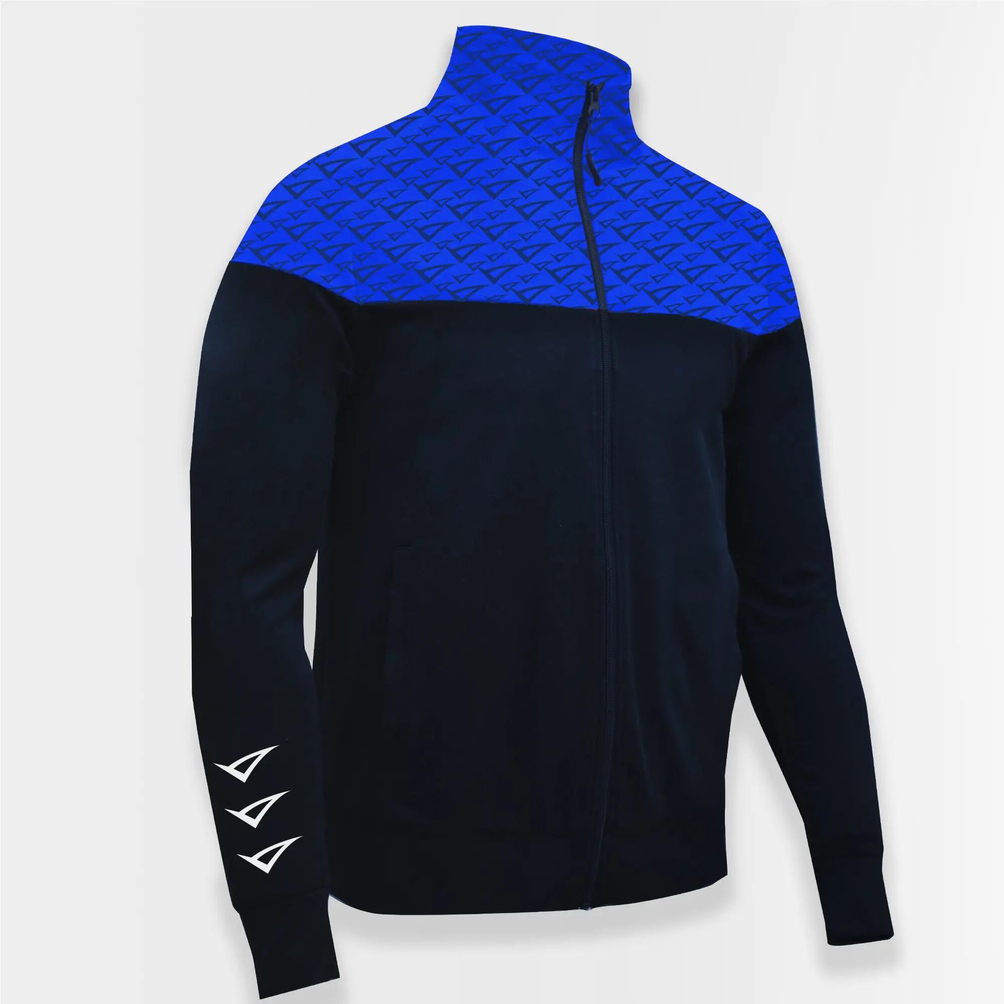 Men's Running Jacket with Hood Breathable Windproof Blue-Azure Model 3/7
