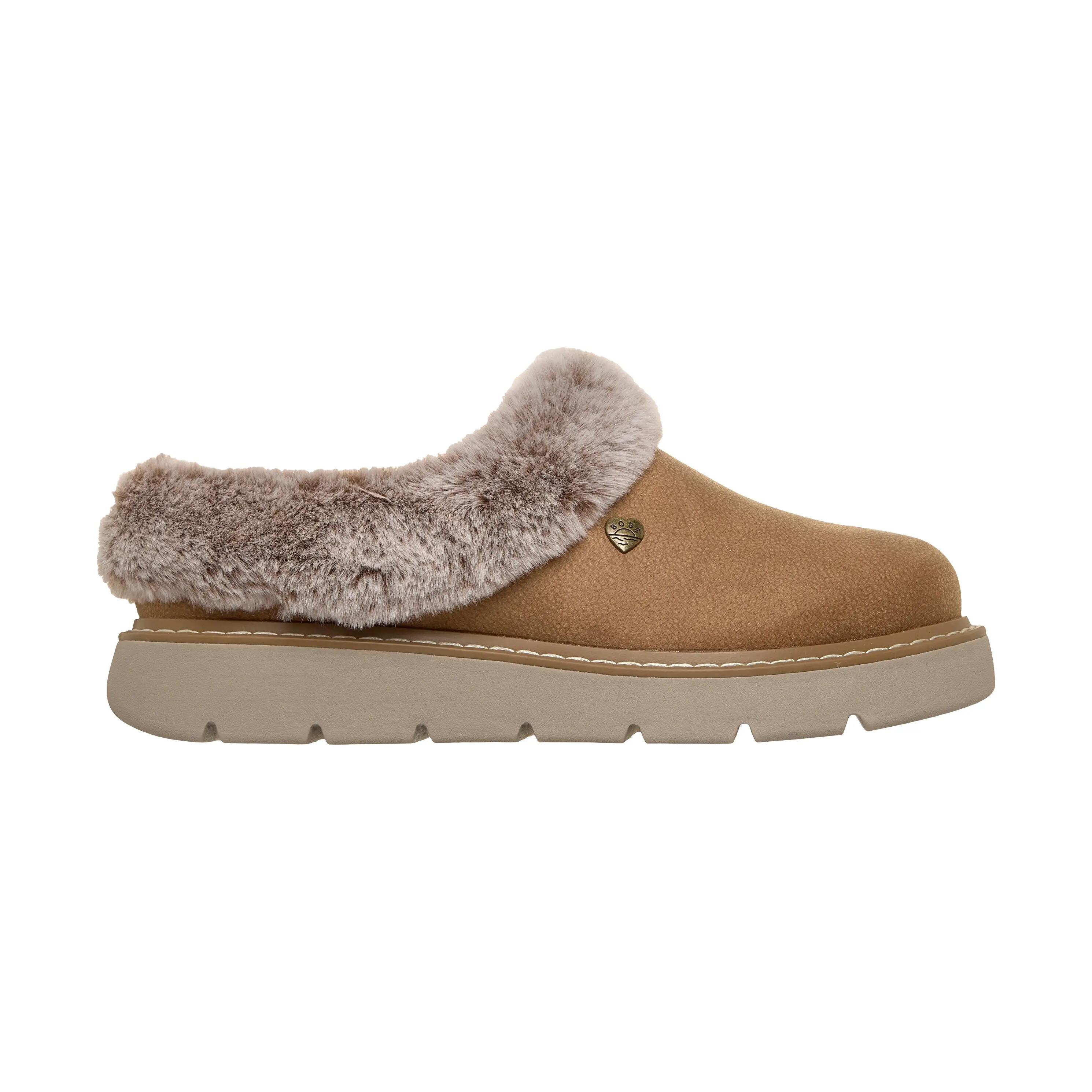 Skechers Keepsakes Lite Cozy Blend Textile Women's Chestnut Slippers 5/5