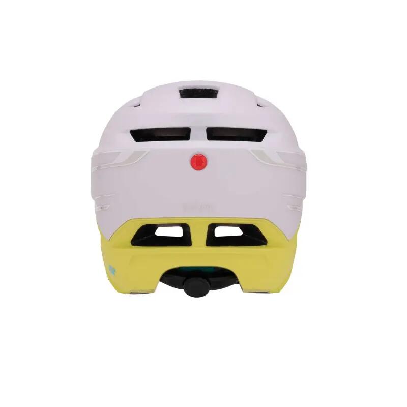 Casco Treps Bloom Beam bianco/verde lime 5/9