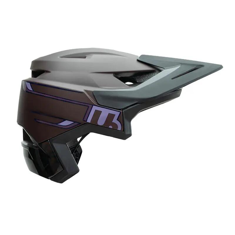 Treps helm - Auburn pruimbruin/paars 2/6