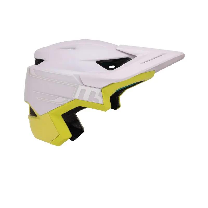 Casco Treps Bloom Beam bianco/verde lime 2/9