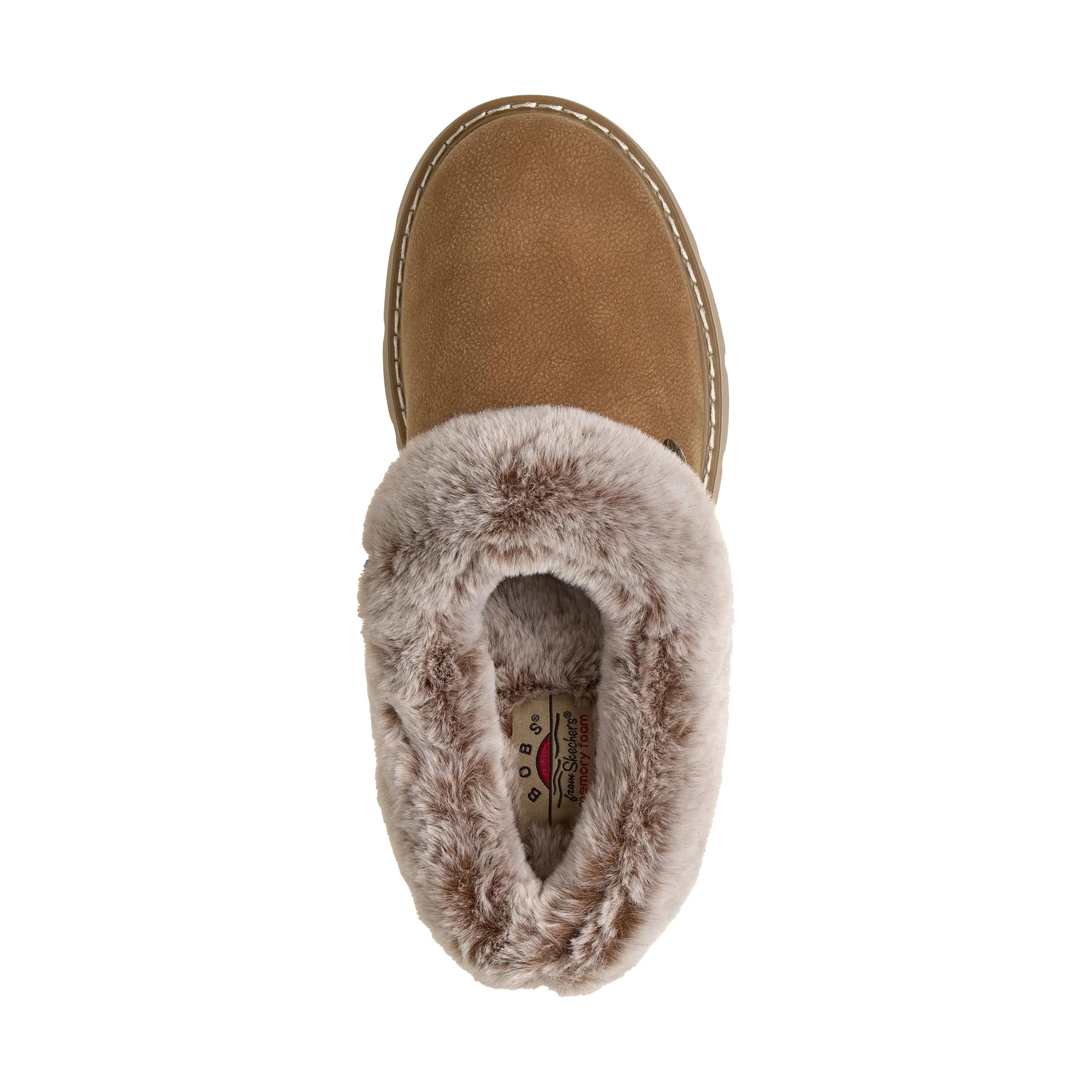Skechers Keepsakes Lite Cozy Blend Textile Women's Chestnut Slippers 2/5
