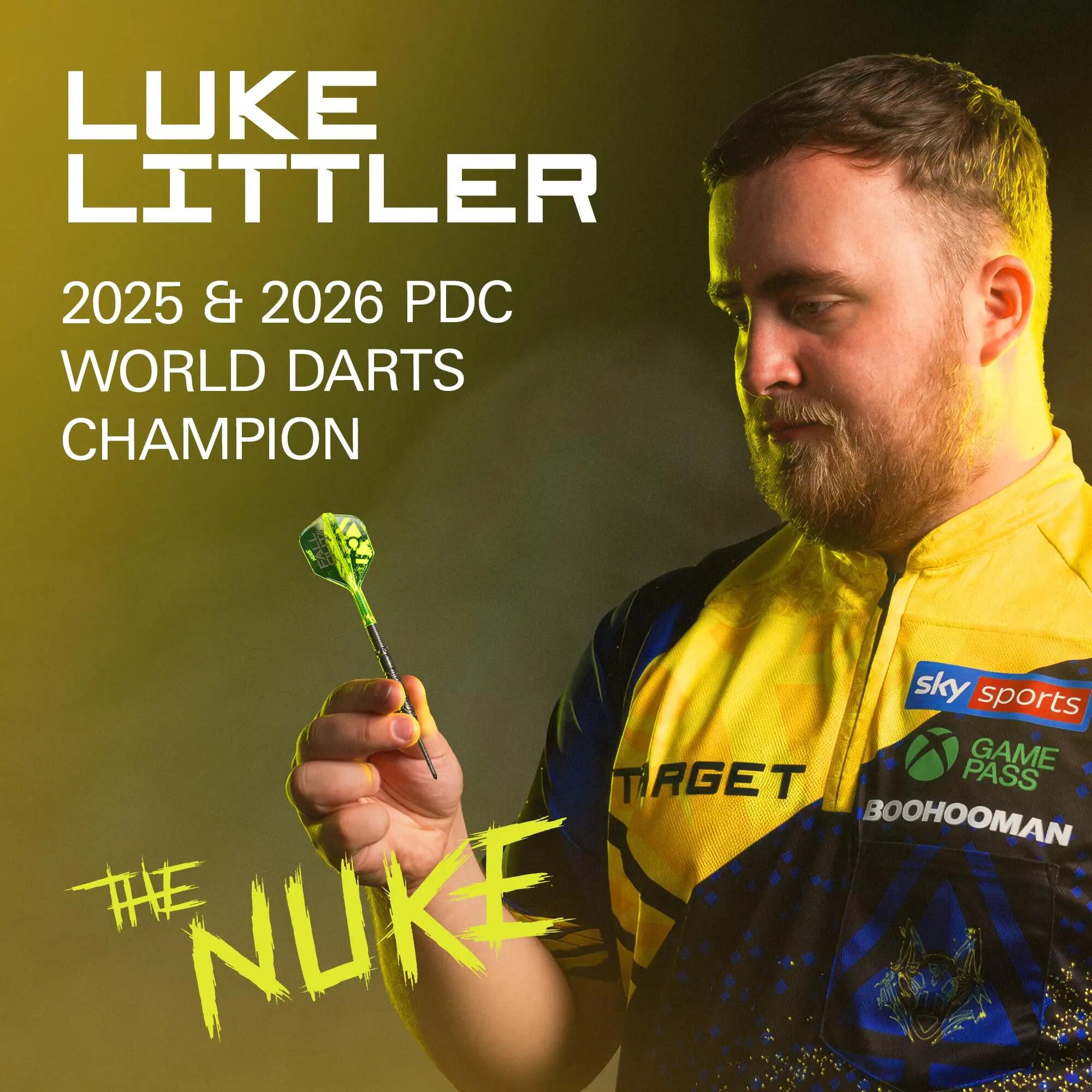 Target Darts Luke Littler Fallout K-Flex No.6 Dartflights Short 2/6