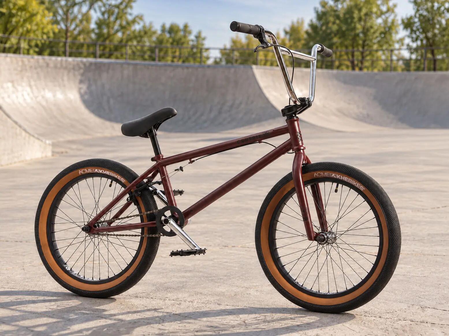 Vélo BMX adulte CENTRIX FC brun-rouge 20 pouces 10,9 kg 2/15