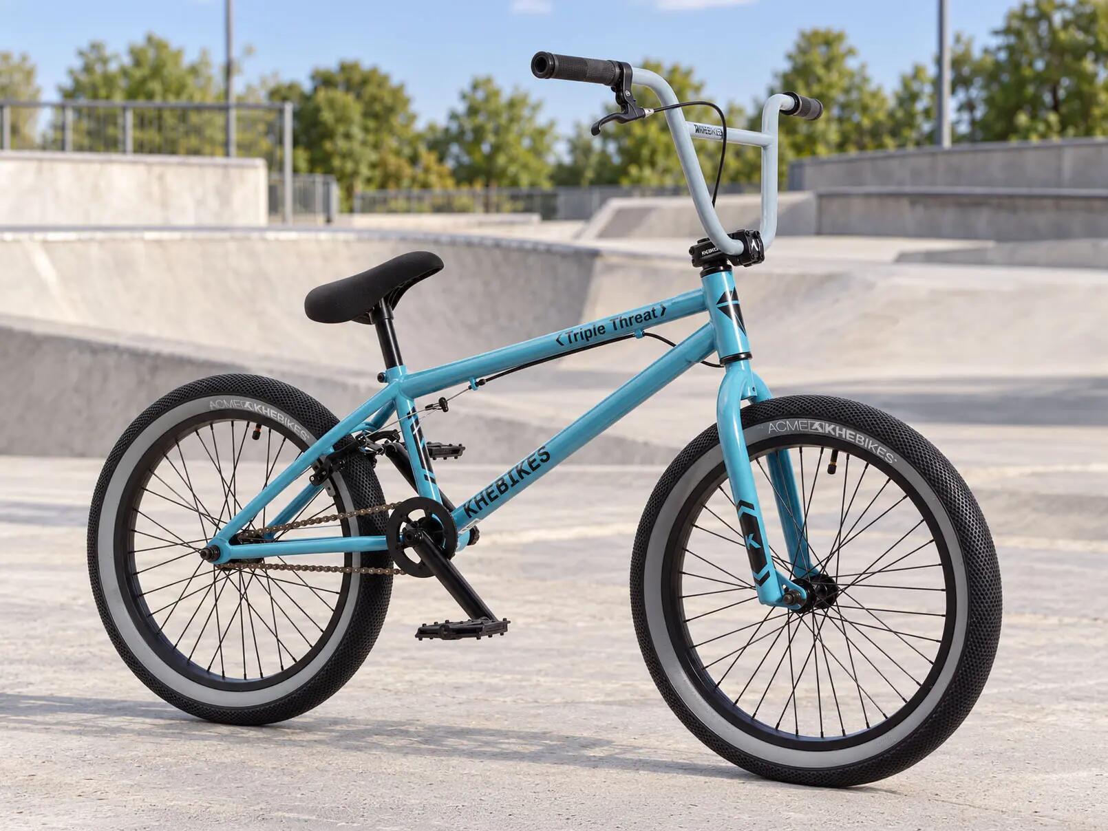 BMX bicicletta adulti TRIPLE THREAT blu 20 pollici 11,1 kg 2/15