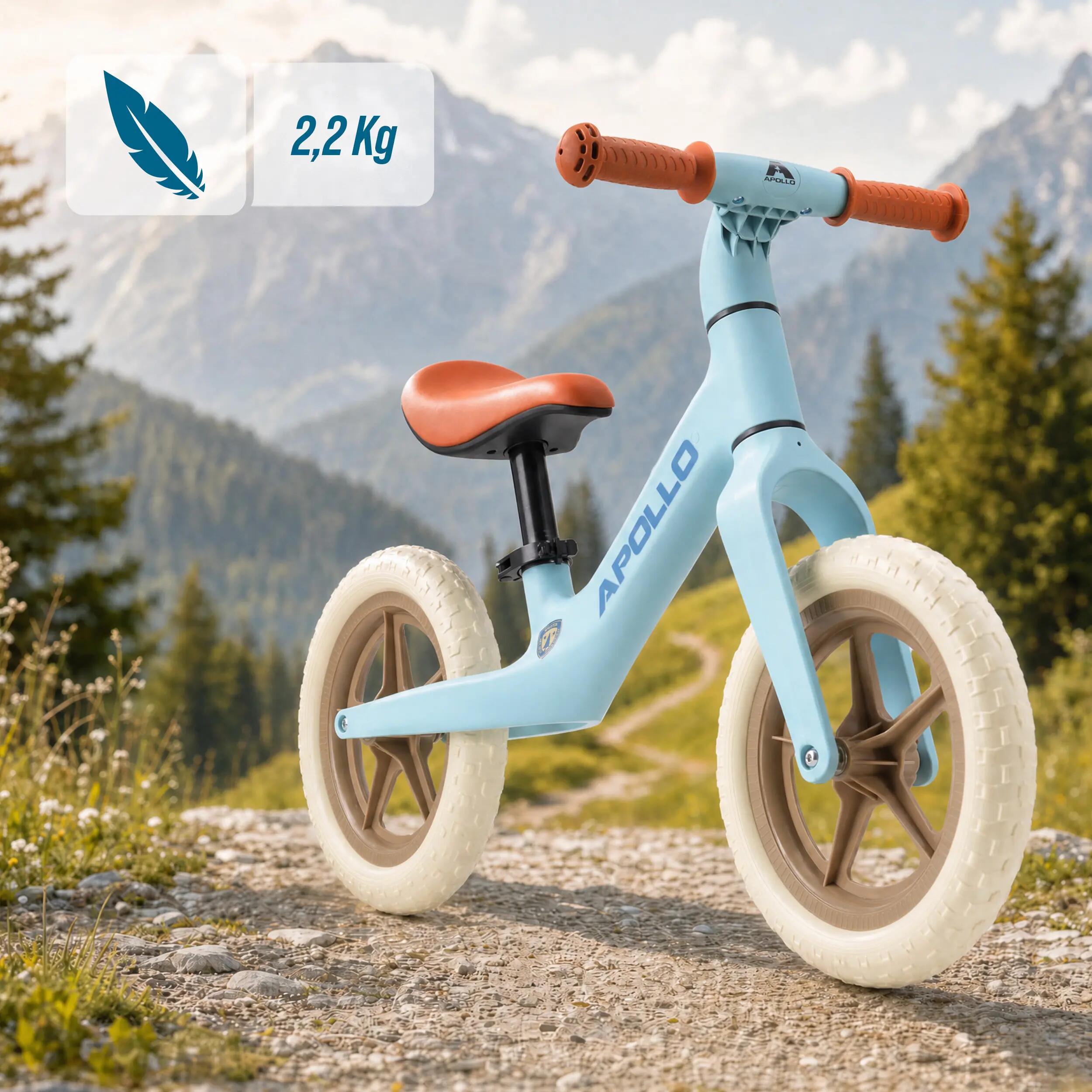 Draisienne Enfant 2 ans 12 pouces ultra legere Trailbuddy Bleu 2/7