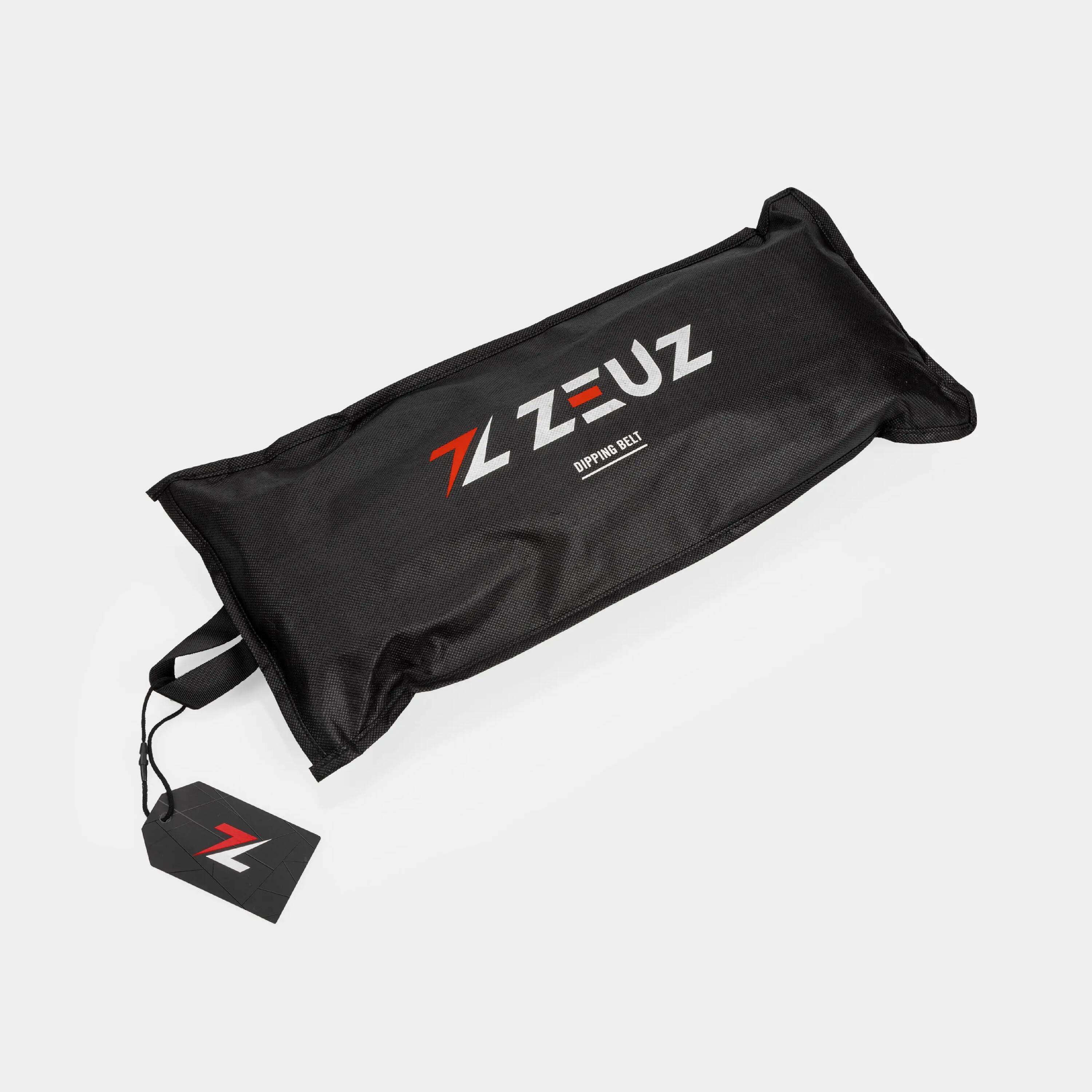 ZEUZ Dip belt No Excuses – Dipping Riem & Gewicht Trek Ups Gordels – Zwart 7/7