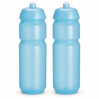 Bidon - 2x 750ml - shiva - groen - drinkbus