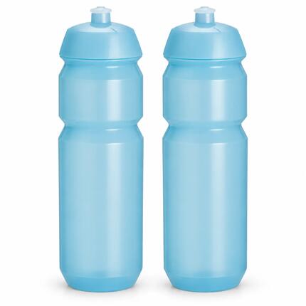 Wasserflasche - 2x 750ml - Shiva - Grün - Trinkflasche