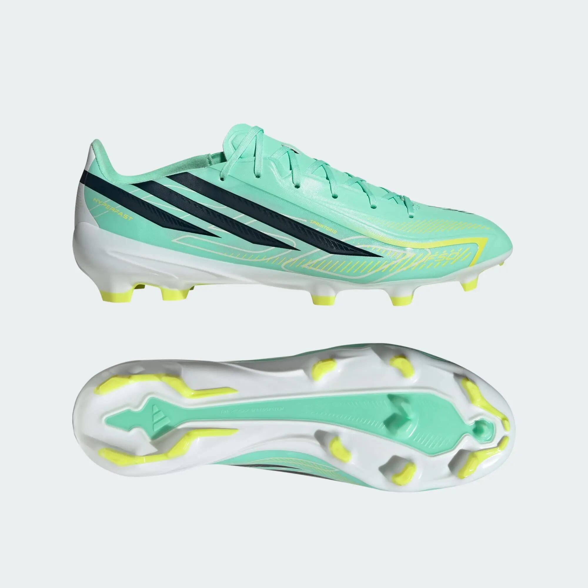 Adidas F50 LEAGUE FG/MG Unisex FOOTBALL/SOCCER SHOES Green -  1