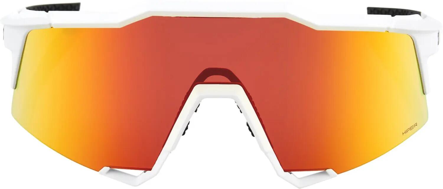 Speedcraft Soft Tact Off White - HiPER Red Multilayer Mirror Lens 2/3