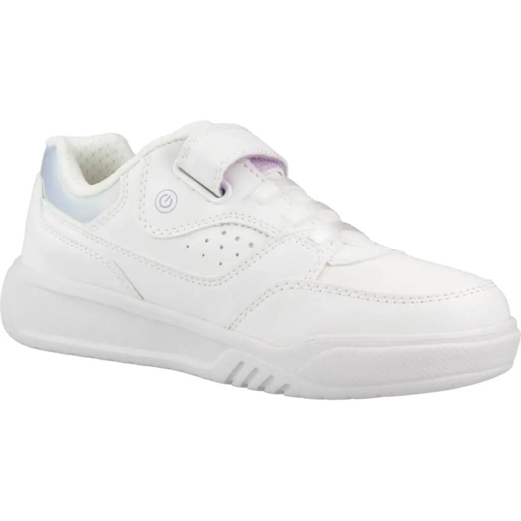 Buty GEOX J ILLUMINUS GIRL Biały 5/5