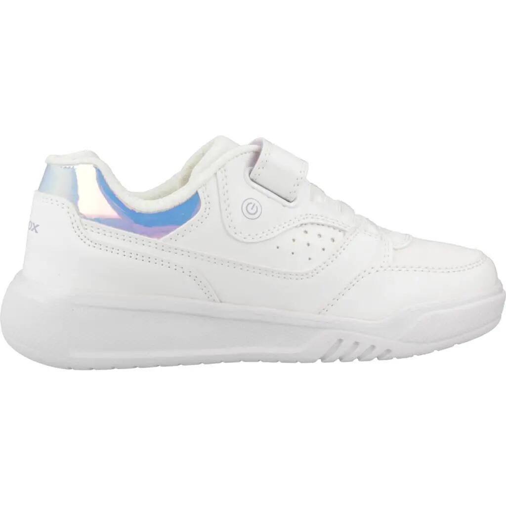 Buty GEOX J ILLUMINUS GIRL Biały 4/5