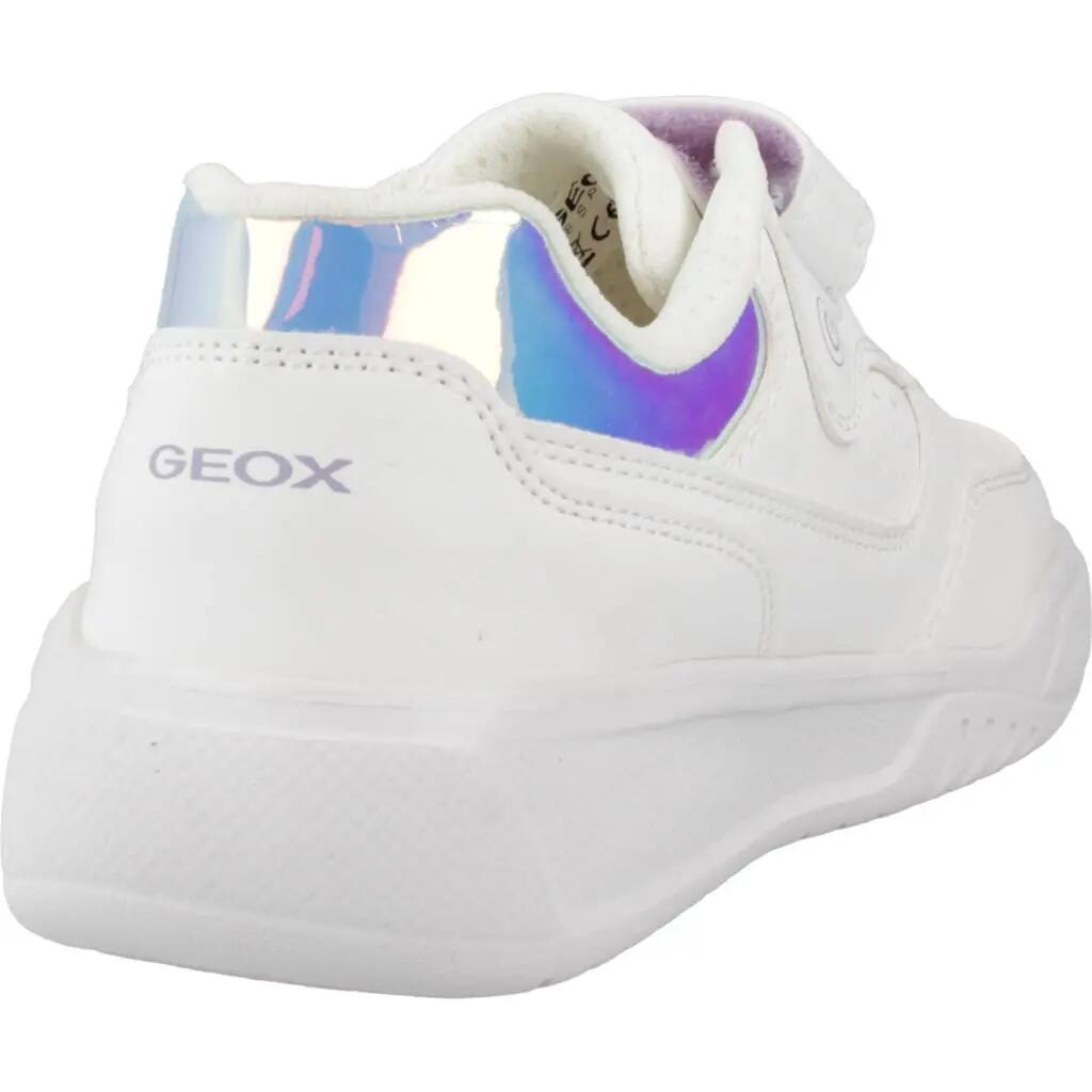 Buty GEOX J ILLUMINUS GIRL Biały 3/5