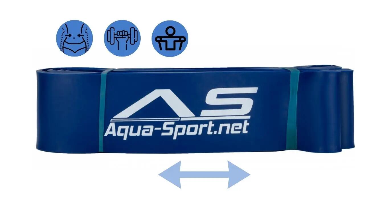 Taśma oporowa guma trening akcesoria fitness Aqua-Sport Superband 29-80KG 6/7