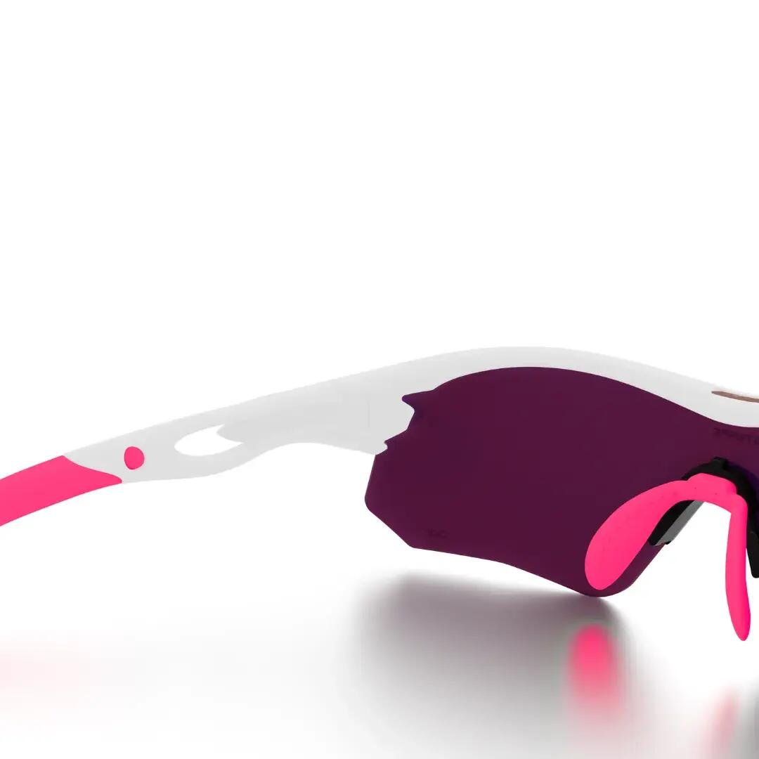 Gafas de sol ciclismo y running de alto contraste Styrpe 07 montura blanca 7/7