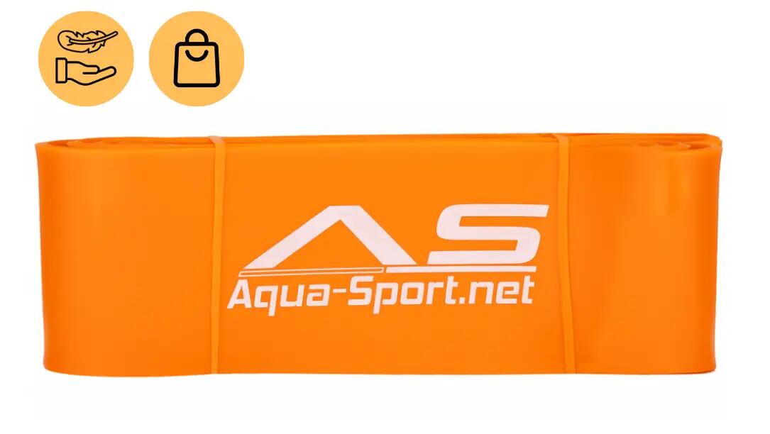 Taśma oporowa guma trening akcesoria fitness Aqua-Sport Superband 37-110kg 3/7
