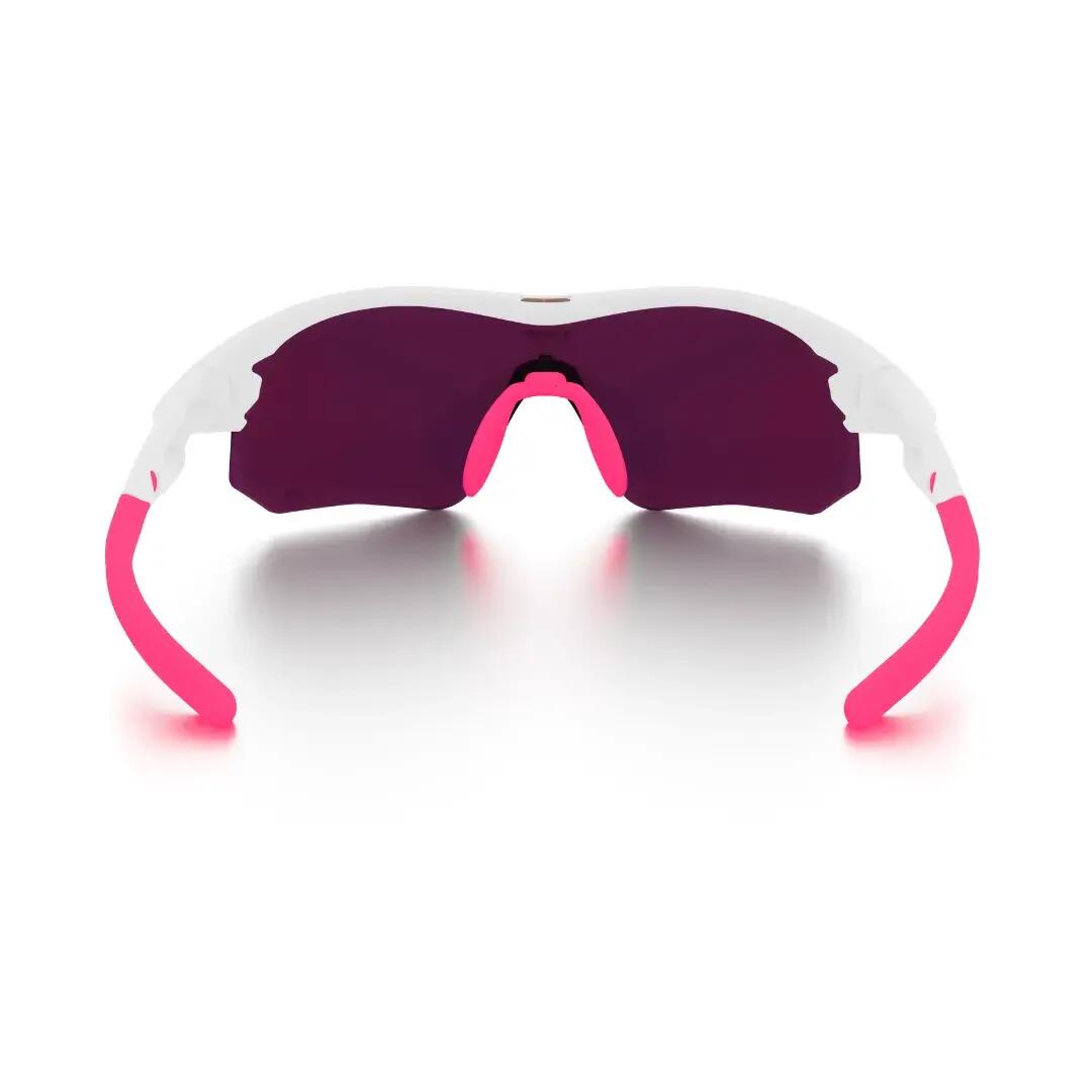 Gafas de sol ciclismo y running de alto contraste Styrpe 07 montura blanca 5/7
