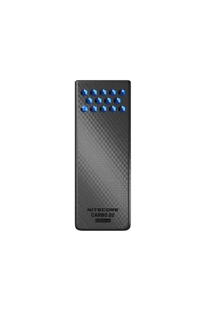 POWERBANK CARBO 20-BLUE 2/4