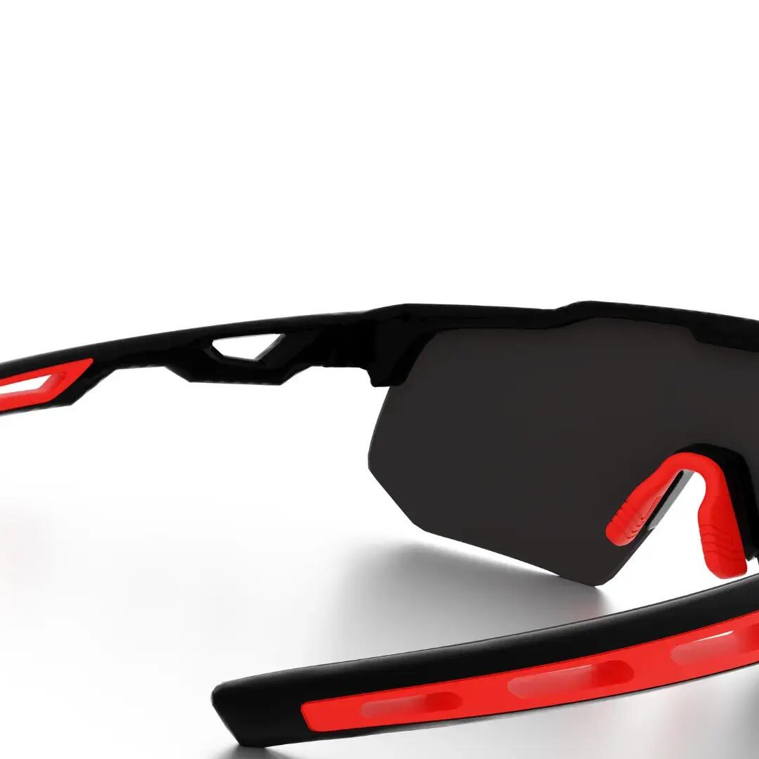 Gafas de sol ciclismo y running polarizadas Styrpe 12 lente azul montura negra 7/7