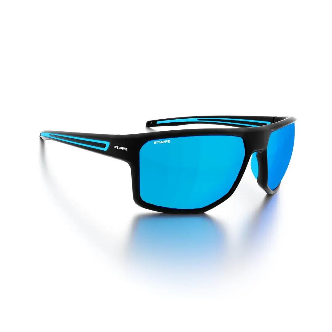 Gafas de sol polarizadas adulto Styrpe Theyra C1 montura negra 3/4