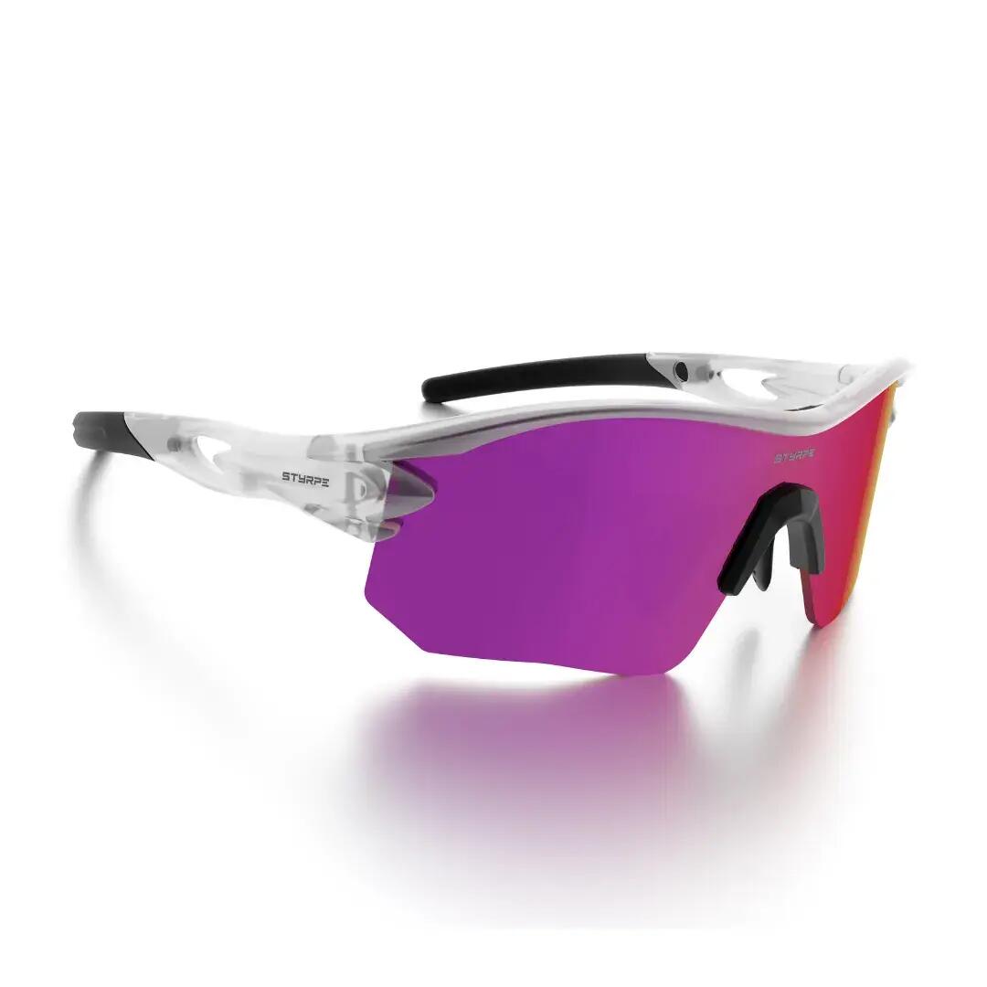 Gafas de sol ciclismo y running de alto contraste Styrpe 07 montura cristal 4/7