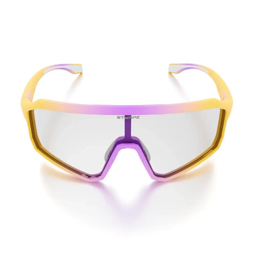 Gafas de sol ciclismo y running fotocromáticas Styrpe 14S C6 montura cristal 3/7
