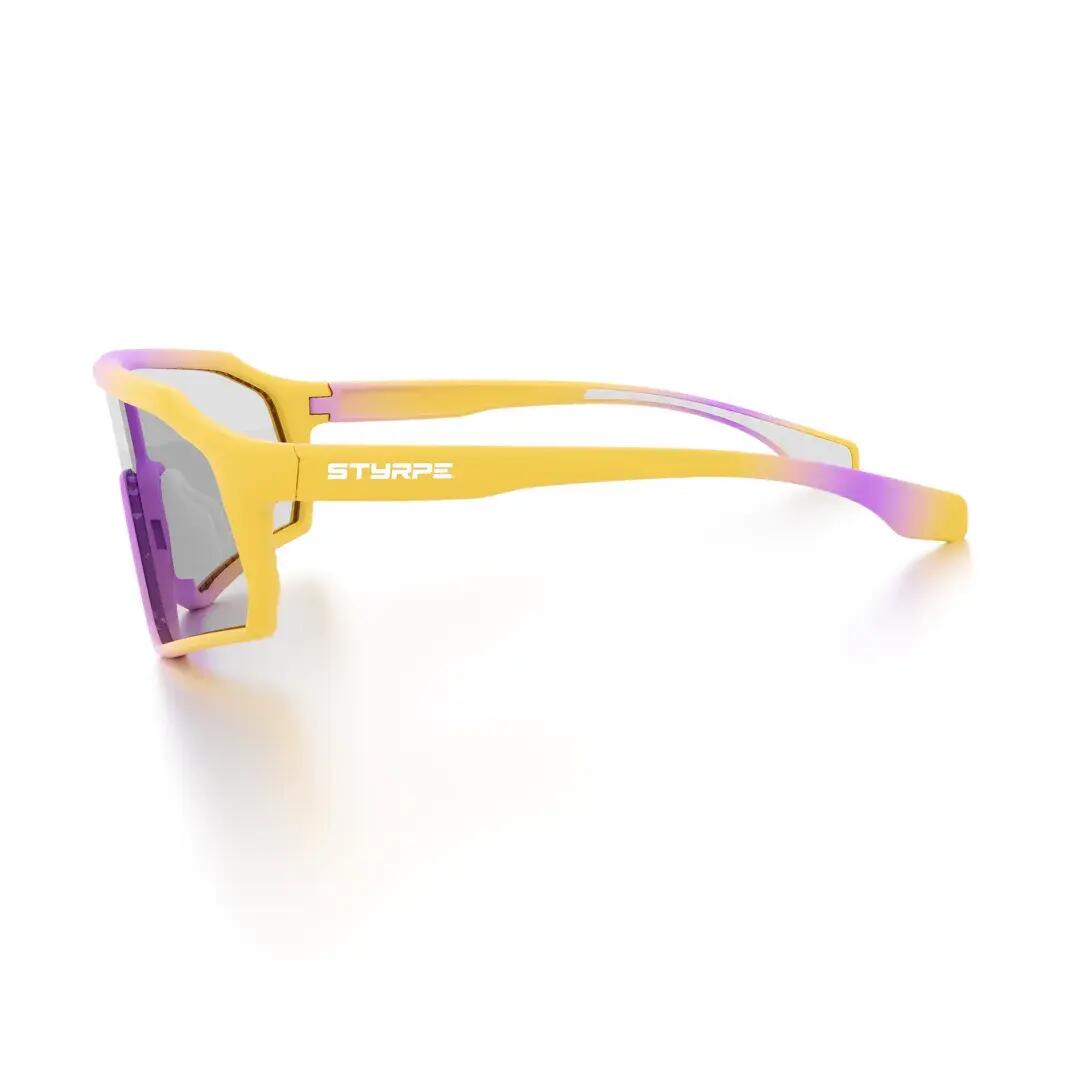 Gafas de sol ciclismo y running fotocromáticas Styrpe 14S C6 montura cristal 2/7