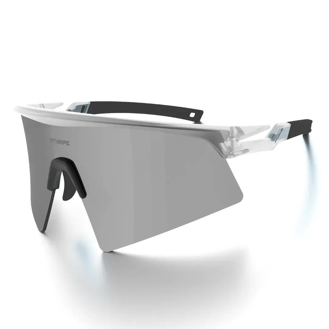 Gafas ciclismo y running espejadas Styrpe Revex lente platino montura cristal 7/7