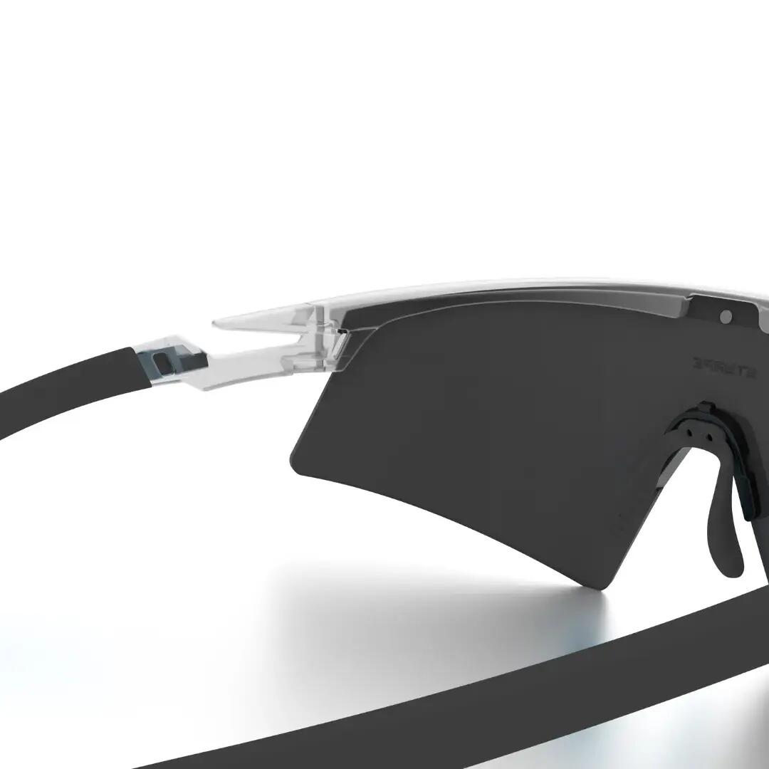 Gafas ciclismo y running espejadas Styrpe Revex lente platino montura cristal 4/7
