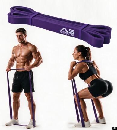 Taśma oporowa guma trening akcesoria fitness Aqua-Sport Superband 9-25 KG