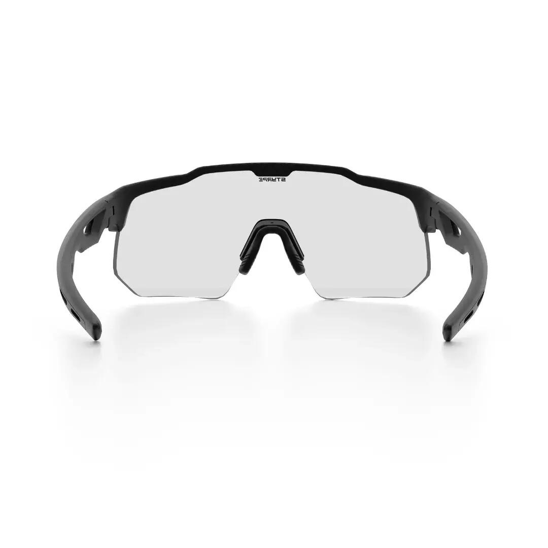 Gafas de sol ciclismo y running adulto fotocromáticas Styrpe 12 montura negra 5/7