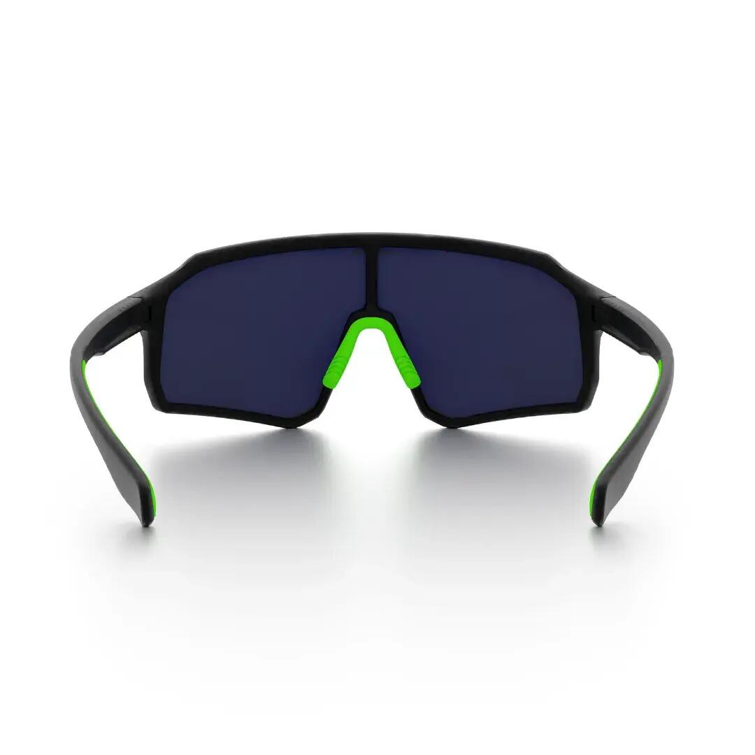 Gafas ciclismo y running polarizadas Styrpe 14S C1 lente azul montura negra 5/7