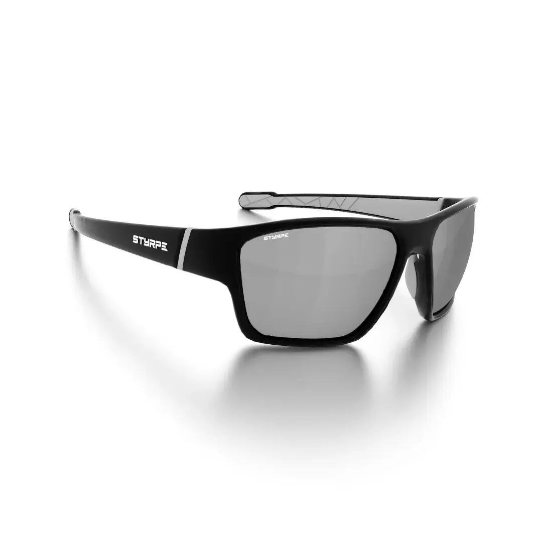 Gafas de sol polarizadas adulto Styrpe Hamahiru C3 montura negra 3/4