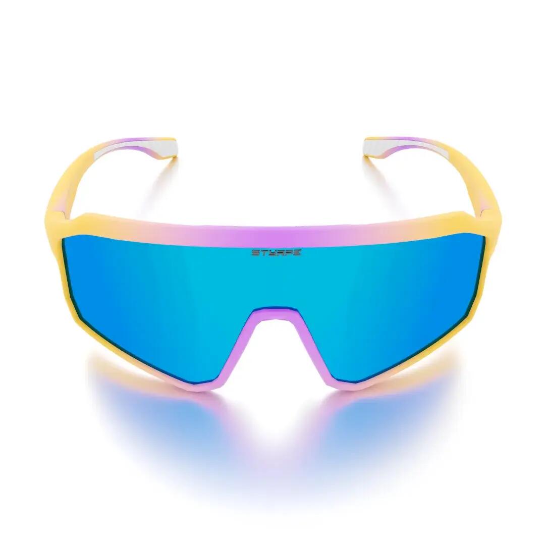 Gafas ciclismo y running polarizadas Styrpe 14S C6 lente azul montura cristal 3/7