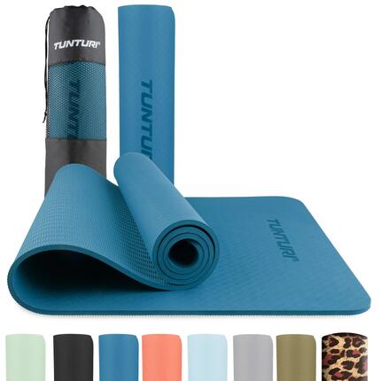 Dicke Yogamatte 8mm - Rutschfest Gymnastikmatte - Yoga und Pilates - Sportmatte