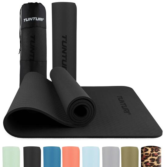 Dicke Yogamatte 8mm - Rutschfest Gymnastikmatte - Yoga und Pilates - Sportmatte