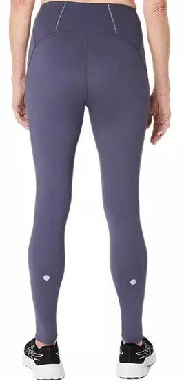 Damen - Running - Lauftights - Winter, hoher Bund - ROAD - Indigo Fog 2/4