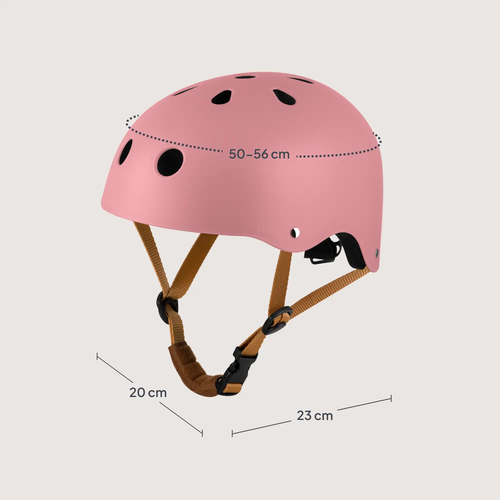Kask rowerowy dla dzieci Lionelo Helmet 50–56 cm z możliwością personalizacji 8/8