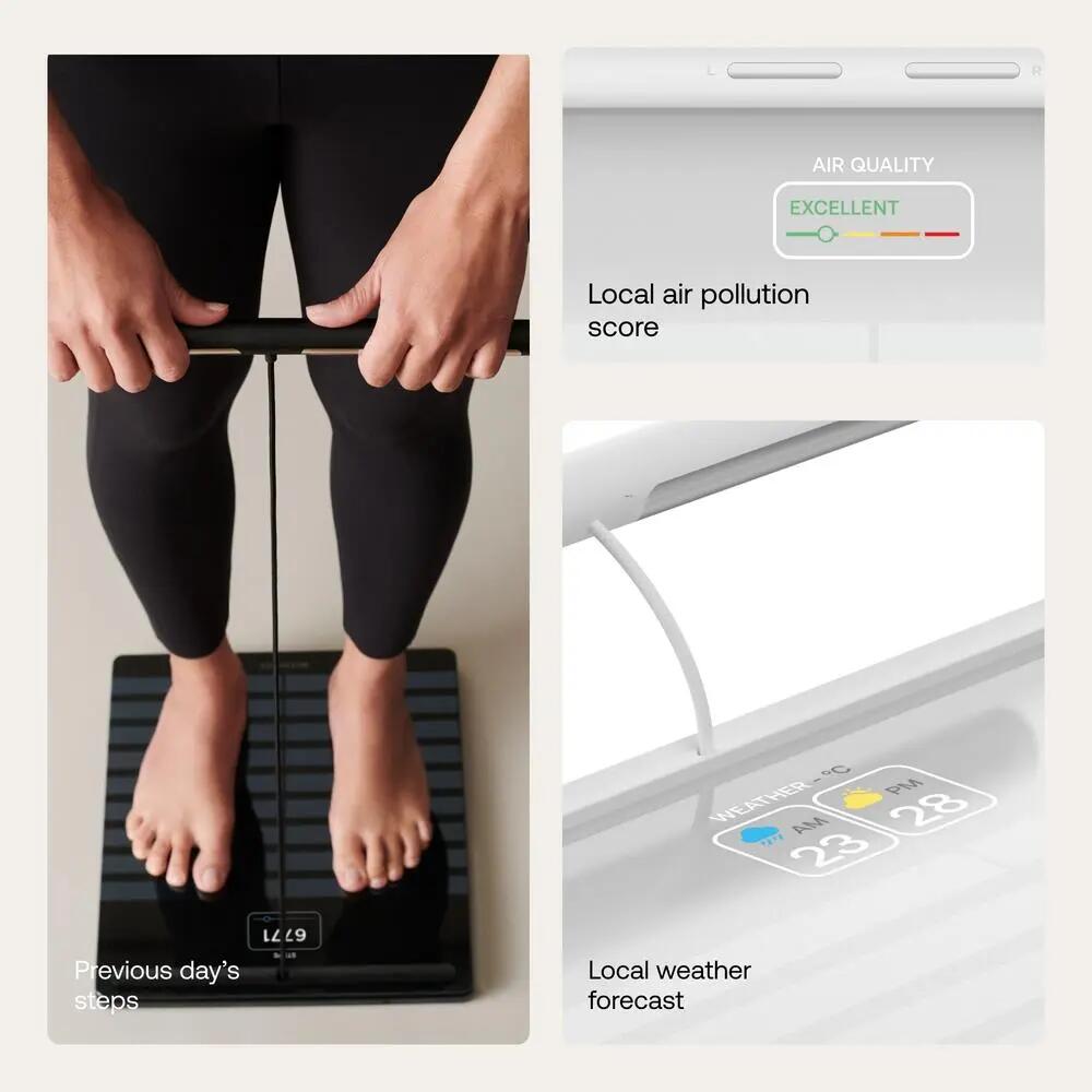 WITHINGS Body Scan - WIFI connected weighing scale White 4/7
