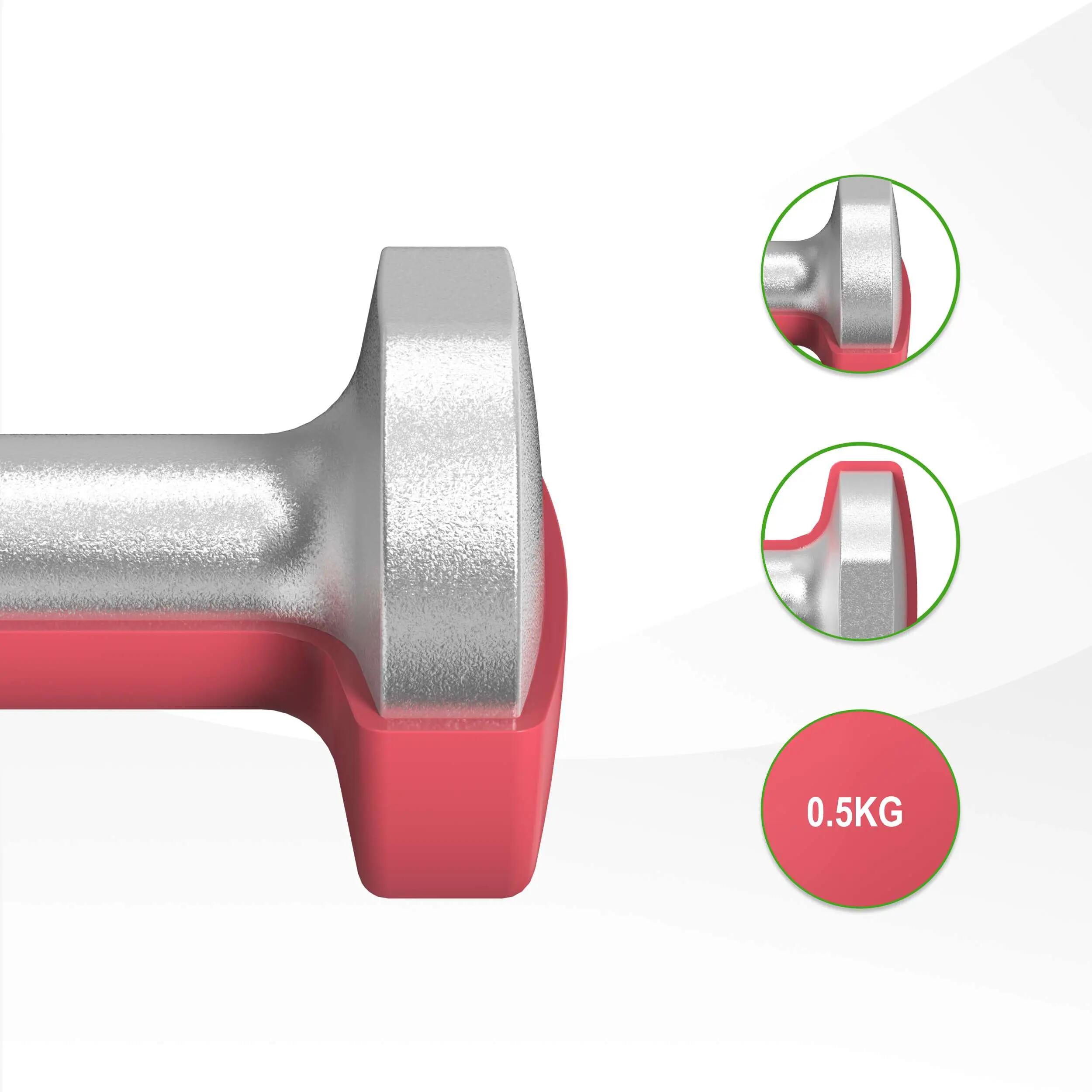 Dumbell set - Vinyl - Roze 5/7