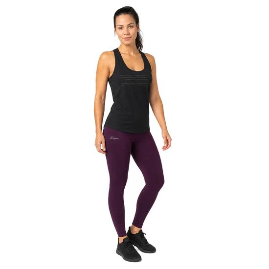 Ensemble débardeur et legging femme Titano + Vexen Noir / Violet