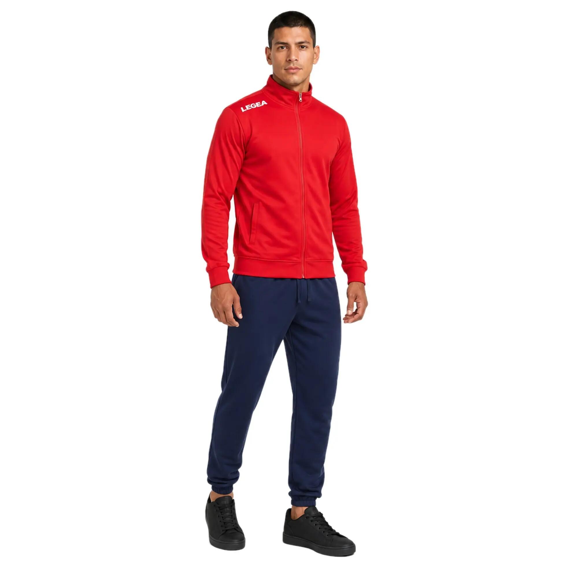 Tuta sportiva uomo Retyl + F Balloon Rosso / Blu 1/8