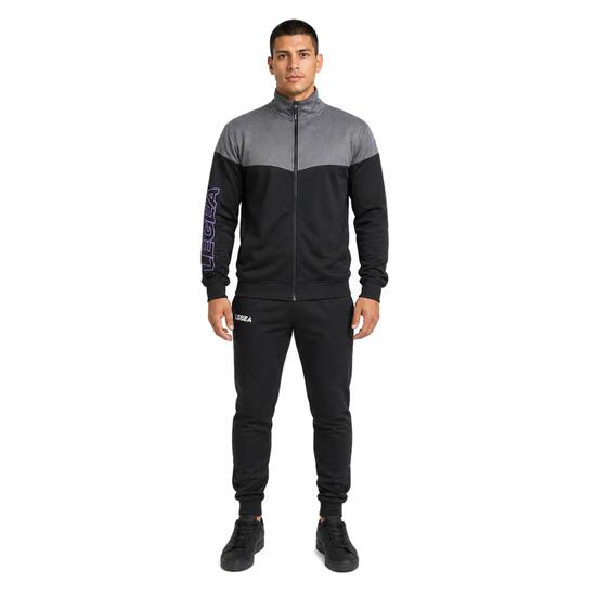 Herren Trainingsanzug Ucla + Fiondo Schwarz / Violett