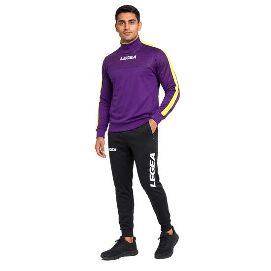 Survêtement unisexe Damasco + Tokyo Violet / Jaune fluo / Noir