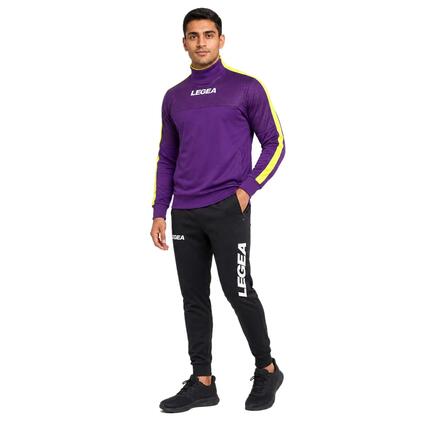 Survêtement unisexe Damasco + Tokyo Violet / Jaune fluo / Noir