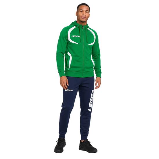 Trainingspak unisex Tunisia + Tokyo Groen / Wit / Marineblauw