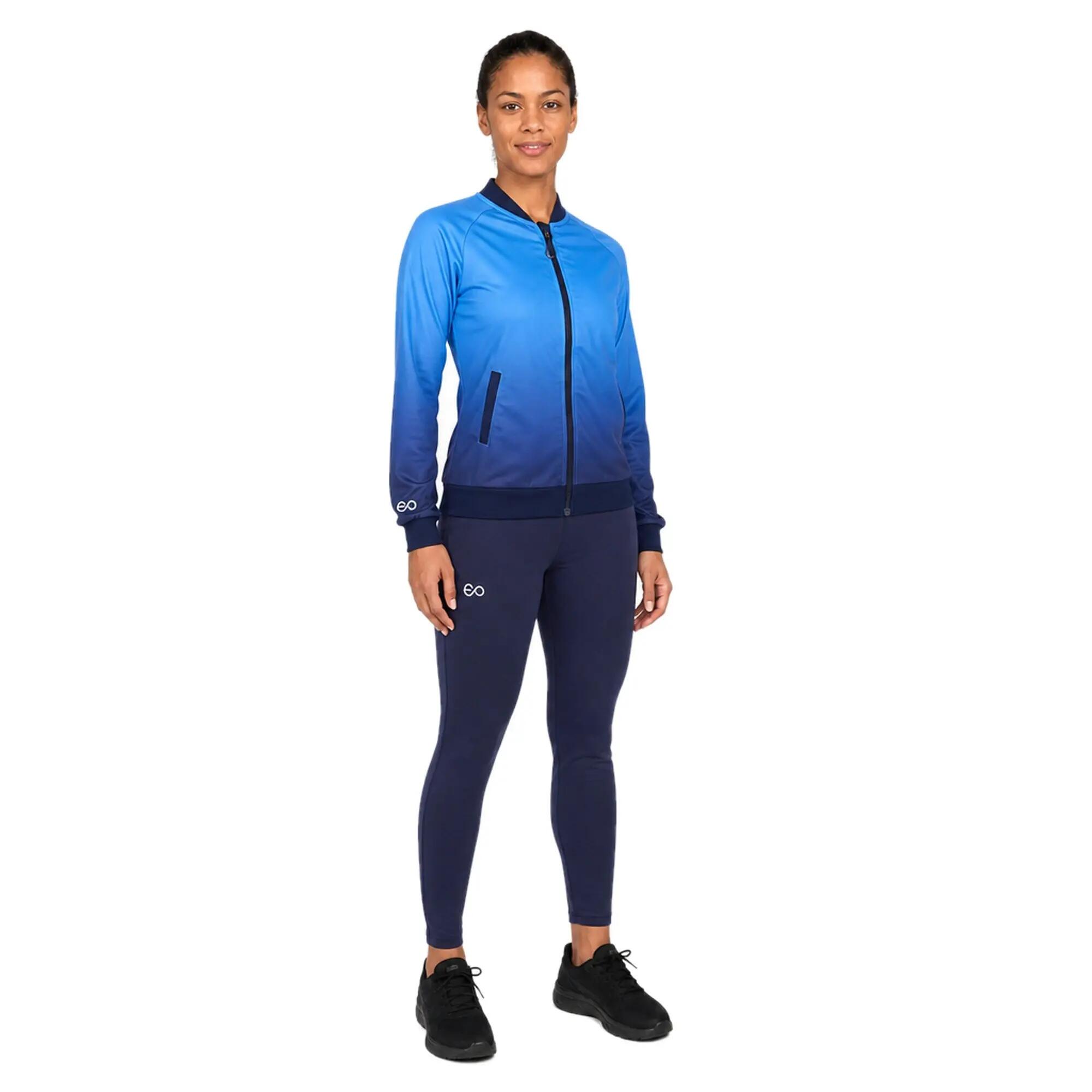 Tuta sportiva donna Blas + Chipe Celeste / Blu 1/8